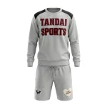 Sports Hoodie And Shorts Set