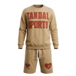 Sports Hoodie And Shorts Set